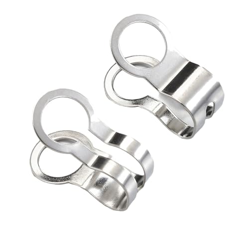 Ttiy Kugelkettenverbinder, Edelstahl-Schnalle, Doppelring-Schiebeverschluss für DIY-Schmuck, Schnalle, Zubehör, 50 Stück, 5 mm Ttiy Kugelkettenverbinder, Edelstahl-Schnalle, Doppelring-Schiebeverschluss für DIY-Schmuck, Schnalle, Zubehör, 50 Stück, 5 mm von Ttiy