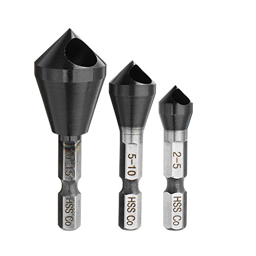 TuToy Hrc89 Tialn-Senker-Bohrer M35 Cobalt-Entgratungs-Fasenbohrer 2-5/5-10/10-15Mm - 5-10Mm TuToy Hrc89 Tialn-Senker-Bohrer M35 Cobalt-Entgratungs-Fasenbohrer 2-5/5-10/10-15Mm - 5-10Mm von TuToy