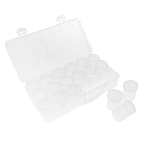 Tubayia 18 Grid Sortierbox Aufbewahrungsbox Plastik Box für Schmuck, Make-up, Pille usw Tubayia 18 Grid Sortierbox Aufbewahrungsbox Plastik Box für Schmuck, Make-up, Pille usw von Tubayia