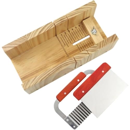 Tubayia Holzseifeschneiderseife Seife mit Größen Skalierseife Herstellung von Kits Holzseife Schneidwerkzeug zum Herstellen von für DIY -Butterkäse -Kerzen von Tubayia