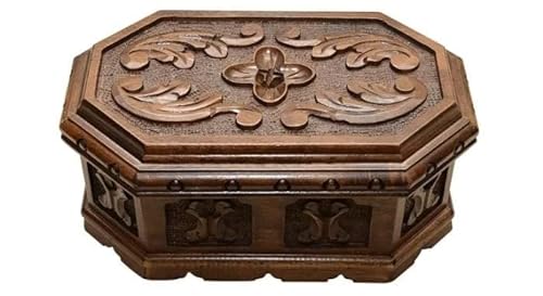 Tubibu Walnut Treasure Secret Magic Box Handgefertigte einzigartige Schmuckschatulle mit verstecktem Knopf Tubibu Walnut Treasure Secret Magic Box Handgefertigte einzigartige Schmuckschatulle mit verstecktem Knopf von Tubibu