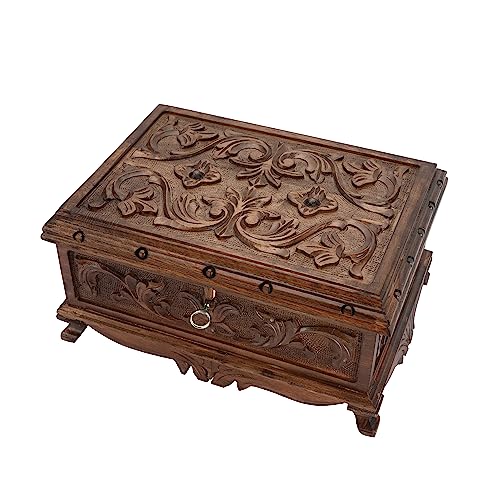 Tubibu XL Walnuss Treasure Secret Magic Box handgefertigt einzigartige Schmuckschatulle Tubibu XL Walnuss Treasure Secret Magic Box handgefertigt einzigartige Schmuckschatulle von Tubibu