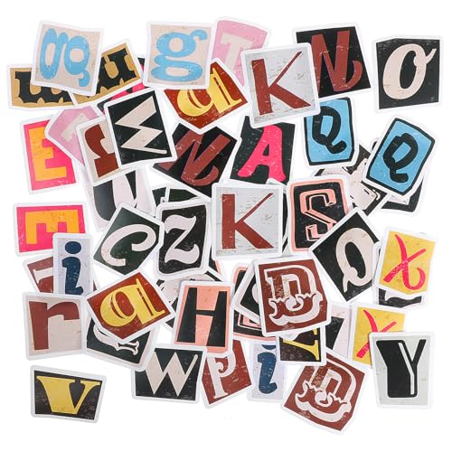 312 Stück Buchstaben Sticker, Vintage Alphabet Aufkleber Selbstklebend Wasserdicht Buchstaben Aufkleber, Scrapbook Stickers für DIY Scrapbooking Journaling Dekoration 312 Stück Buchstaben Sticker, Vintage Alphabet Aufkleber Selbstklebend Wasserdicht Buchstaben Aufkleber, Scrapbook Stickers für DIY Scrapbooking Journaling Dekoration von Tucnoeu