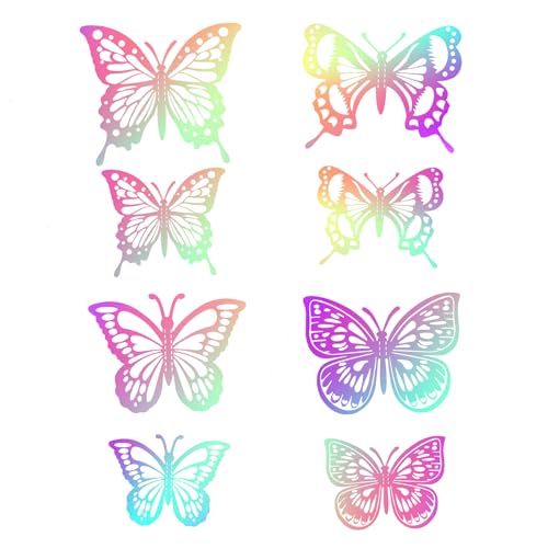 48 Stück 3D Tortendeko Schmetterling Holografischer Schmetterlinge Deko Schmetterlinge Deko Torte 8 Größen Wandaufkleber Schmetterling Geeignet für Klassenzimmer, Hochzeit, Blumenstrauß Dekoration 48 Stück 3D Tortendeko Schmetterling Holografischer Schmetterlinge Deko Schmetterlinge Deko Torte 8 Größen Wandaufkleber Schmetterling Geeignet für Klassenzimmer, Hochzeit, Blumenstrauß Dekoration von Tucnoeu