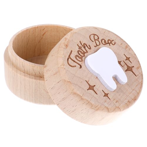 Tucnoeu 1pcs Milchzahndose Jungen aus Holz Zahndose Milchzähne Jungen Zahndose Milchzähne für Kinder als Geschenk zur Geburt oder Taufe Tucnoeu 1pcs Milchzahndose Jungen aus Holz Zahndose Milchzähne Jungen Zahndose Milchzähne für Kinder als Geschenk zur Geburt oder Taufe von Tucnoeu