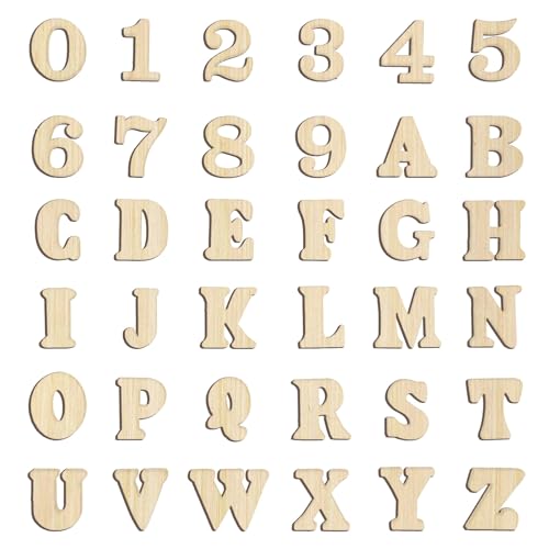 Tucnoeu 200 Stück Holzzahlen und Holzbuchstaben Set, 100PCS Holzbuchstaben zum Basteln und 100PCS Zahlen aus Holz, 1.5cm/0.59inch, für DIY Handwerk, Hochzeit, Home Decor Tucnoeu 200 Stück Holzzahlen und Holzbuchstaben Set, 100PCS Holzbuchstaben zum Basteln und 100PCS Zahlen aus Holz, 1.5cm/0.59inch, für DIY Handwerk, Hochzeit, Home Decor von Tucnoeu