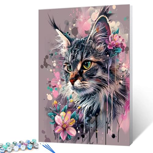 Aihonmin Malen nach Zahlen, Kätzchen, Malen nach Zahlen, Kits für Erwachsene, Malen-nach-Zahlen-Kits, Kritzelei, Tiermalerei, Kunst, Geschenk, Leinwand, Acryl, einzigartiges Geschenk, Kunsthandwerk Aihonmin Malen nach Zahlen, Kätzchen, Malen nach Zahlen, Kits für Erwachsene, Malen-nach-Zahlen-Kits, Kritzelei, Tiermalerei, Kunst, Geschenk, Leinwand, Acryl, einzigartiges Geschenk, Kunsthandwerk von Tucocoo