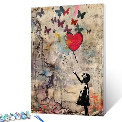 Tucocoo Malen Nach Zahlen Set für Anfänger und Kinder - Kunsthandwerk für Zuhause, Wandkunst, Dekoration - Ölgemälde-Set als Geschenk für Erwachsene Tucocoo Malen Nach Zahlen Set für Anfänger und Kinder - Kunsthandwerk für Zuhause, Wandkunst, Dekoration - Ölgemälde-Set als Geschenk für Erwachsene von Tucocoo