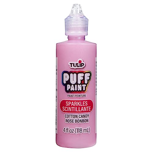 Tulip 3D Stoffmalfarbe, 113,4 g Sparkles (Cotton Candy) von Tulip