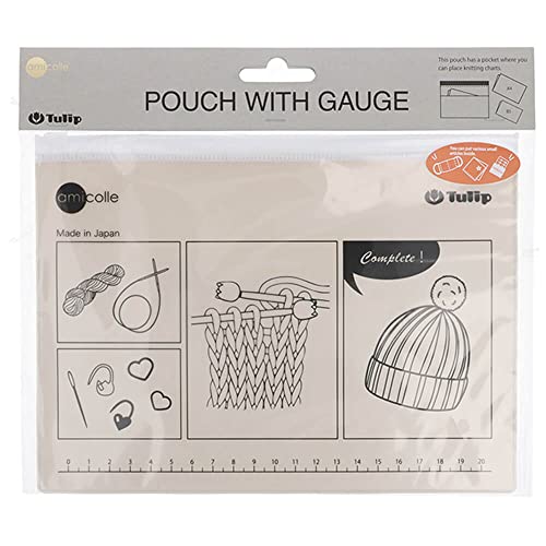Tulip AC-061E Pouch with Gauge and Knitting Accessories, White, Einheitsgröße Tulip AC-061E Pouch with Gauge and Knitting Accessories, White, Einheitsgröße von Tulip