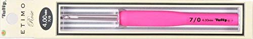 Tulip Etimo Rose Häkelnadel, Aluminium, silberfarben, 4,0 mm Tulip Etimo Rose Häkelnadel, Aluminium, silberfarben, 4,0 mm von Tulip