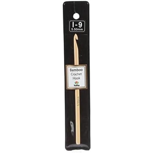 Tulip KNH060550 Crochet Hook, Bambus, Beige, 5,5 mm Tulip KNH060550 Crochet Hook, Bambus, Beige, 5,5 mm von Tulip