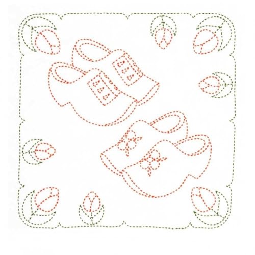 Tulip Stickset Sashiko World NL – 1 Stück – Clogs Tulip Stickset Sashiko World NL – 1 Stück – Clogs von Tulip