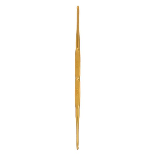 Tulip TA-1055E Crochet Hook, Legierter Stahl, Gold, 3-4 (2.2-2.5mm) von Tulip