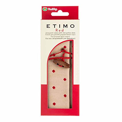 Tulip TED-002E Crochet Hook, Holz, Red, Ecru, Einheitsgröße von Tulip