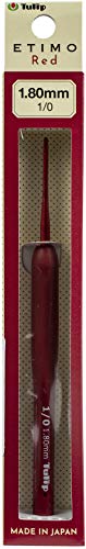 Tulip TED-010E CROCHET HOOK SIZE 1 Häkelhaken, Größe: 1/1,80 mm, 1.8mm von Tulip