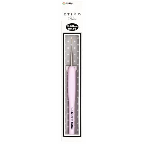 Tulip TEL-16E Crochet Hook, Pink, One Size von Tulip