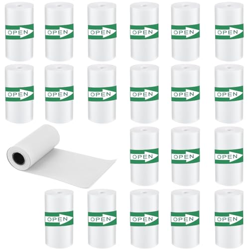 20 Rollen Thermodrucker Papierrollen 57x25mm – Selbstklebendes Thermopapier für Mini Drucker & Kinder Sofortbildkameras, Kompatibel mit Peripage A6, BPA frei, Bedruckbare Aufkleber 20 Rollen Thermodrucker Papierrollen 57x25mm – Selbstklebendes Thermopapier für Mini Drucker & Kinder Sofortbildkameras, Kompatibel mit Peripage A6, BPA frei, Bedruckbare Aufkleber von Tulov
