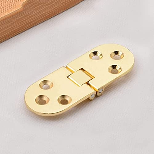 Kleine Mini-Scharniere,Schmuckkästchen-Scharnier,Türscharnier 180-Grad-Ebene Klapptischscharnier Schranktürscharniere Flache Möbelbeschläge Hardware-Zubehör Türschloss-Zubehör ( Color : Gold ) Kleine Mini-Scharniere,Schmuckkästchen-Scharnier,Türscharnier 180-Grad-Ebene Klapptischscharnier Schranktürscharniere Flache Möbelbeschläge Hardware-Zubehör Türschloss-Zubehör ( Color : Gold ) von Tummy Tub