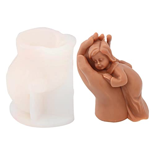 Baby Formen, Silikonform mit Mädchen | Silikon Handwerk Form für Aromatherapie, Ornamente, Dekoration, weiche Keramik, handgemachte Seife Tumotsit von Tumotsit