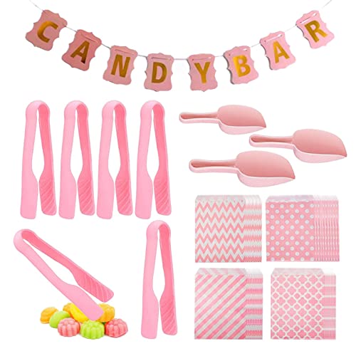 Bar-Dekorationsset, Bar-Dekorationsset, Zubehör mit Banner für Thema, Buffet, Lutscher, Hochzeit Bar-Dekorationsset, Bar-Dekorationsset, Zubehör mit Banner für Thema, Buffet, Lutscher, Hochzeit von Tumotsit