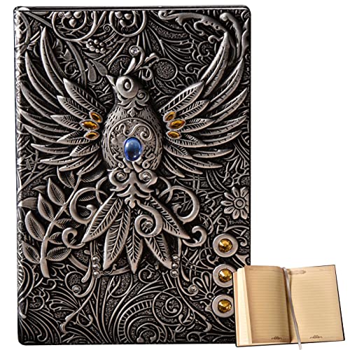 Notizbuch | Handgefertigtes Leder Täglicher Notizblock Skizzenbuch – -Muster, Hardcover-Notizblock, Geschenk für Damen und Herren Notizbuch | Handgefertigtes Leder Täglicher Notizblock Skizzenbuch – -Muster, Hardcover-Notizblock, Geschenk für Damen und Herren von Tumotsit