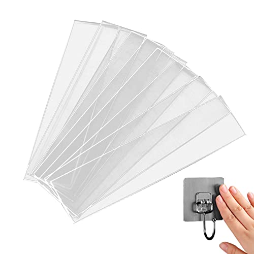 Tumotsit Doppelseitiges Klebeband, transparent, 10 Stück, robustes Klebeband zur Montage, Bilderstreifen, Wandband, schweres, transparentes Klebeband Tumotsit Doppelseitiges Klebeband, transparent, 10 Stück, robustes Klebeband zur Montage, Bilderstreifen, Wandband, schweres, transparentes Klebeband von Tumotsit