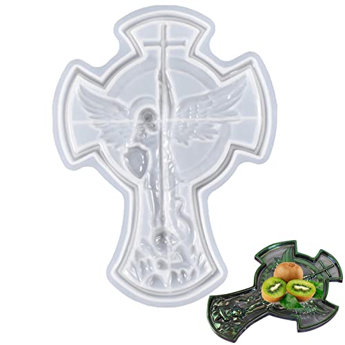 Tumotsit Epoxidformen, Epoxidharz, Angel Cross, kreative Formen für Aschenbecher, Silikon, für Harz, Obstgeschenke, Weihnachten Tumotsit Epoxidformen, Epoxidharz, Angel Cross, kreative Formen für Aschenbecher, Silikon, für Harz, Obstgeschenke, Weihnachten von Tumotsit