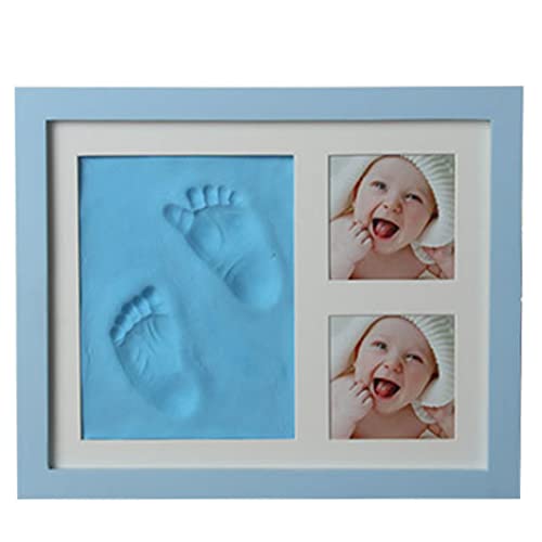 Tumotsit Handabdruck-Ornament-Set – Handabdruck- und Fußabdruckmacher, neugeborene Mädchen, Geschlechtsoffenbarung, Baby-Fußabdruck-Set, für Baby-Andenken Tumotsit Handabdruck-Ornament-Set – Handabdruck- und Fußabdruckmacher, neugeborene Mädchen, Geschlechtsoffenbarung, Baby-Fußabdruck-Set, für Baby-Andenken von Tumotsit