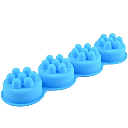 Tumotsit Silikon-Massage-Barformen – Haarbürsten-Silikonform – handgefertigte Silikon-Seifenformen für Seifenherstellung, Backform für Kuchen Fondant Tumotsit Silikon-Massage-Barformen – Haarbürsten-Silikonform – handgefertigte Silikon-Seifenformen für Seifenherstellung, Backform für Kuchen Fondant von Tumotsit