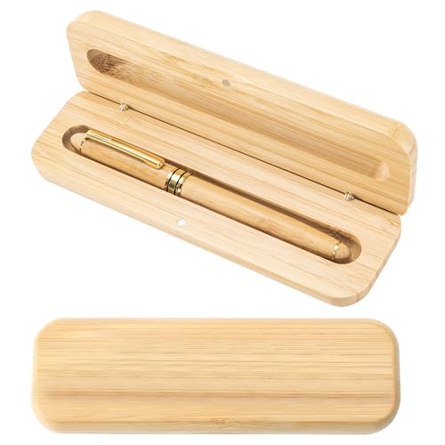 Tunejoy Kugelschreiber Glattes Schreiben Kugelschreibern mit Holzbox Druckkugelschreiber Geschenk für Kollegen, Freunde, Büro Tunejoy Kugelschreiber Glattes Schreiben Kugelschreibern mit Holzbox Druckkugelschreiber Geschenk für Kollegen, Freunde, Büro von Tunejoy