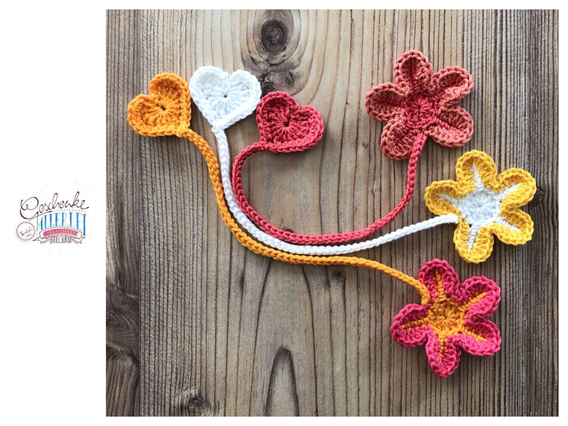Gehäkeltes Nabelschnur-Bändchen - Nabelband Blume Mit Herz in Gelb-, Orange-, Rot-Tönen Entbindung Hebamme Doula Gehäkeltes Nabelschnur-Bändchen - Nabelband Blume Mit Herz in Gelb-, Orange-, Rot-Tönen Entbindung Hebamme Doula von TunellasGeschenke