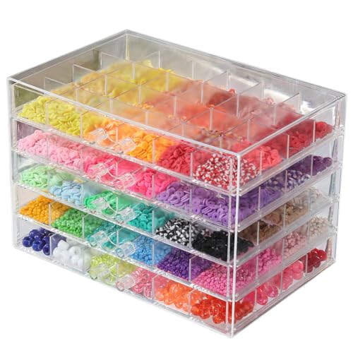 13660 Tonperlen-Armbandherstellungs-Set, 72 Farben, flache Perlen für Freundschaftsarmbänder mit Charms, Bastelgeschenk für Kinder ab 6 Jahren, Erwachsene 13660 Tonperlen-Armbandherstellungs-Set, 72 Farben, flache Perlen für Freundschaftsarmbänder mit Charms, Bastelgeschenk für Kinder ab 6 Jahren, Erwachsene von Tunnkit