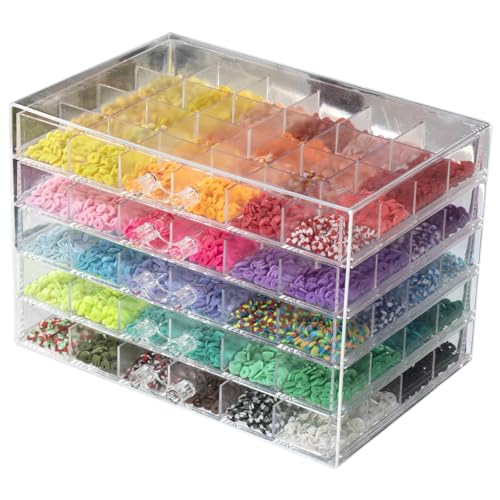 20.000 Tonperlen zur Herstellung von Armbändern, 120 Farben, Polymer-Ton-Perlen für Freundschaftsarmbänder mit Charms, Bastelgeschenk für Kinder ab 6 Jahren, Erwachsene 20.000 Tonperlen zur Herstellung von Armbändern, 120 Farben, Polymer-Ton-Perlen für Freundschaftsarmbänder mit Charms, Bastelgeschenk für Kinder ab 6 Jahren, Erwachsene von Tunnkit