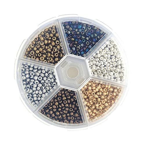 Perlen zum Fliegenbinden, Wolfram-Schlitzperlen, tragbares Zubehör, DIY-Materialien, mehrfarbiger Kopf, Lachs, Forellen, Köder für Angelfreunde (Metall, 3 mm) von Tuoservo