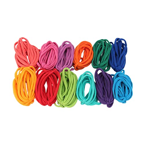 Weaving Loom Loops Topflappen-Schlaufen für DIY Handwerk (12 Farben, 192 Stück) von Tuoservo