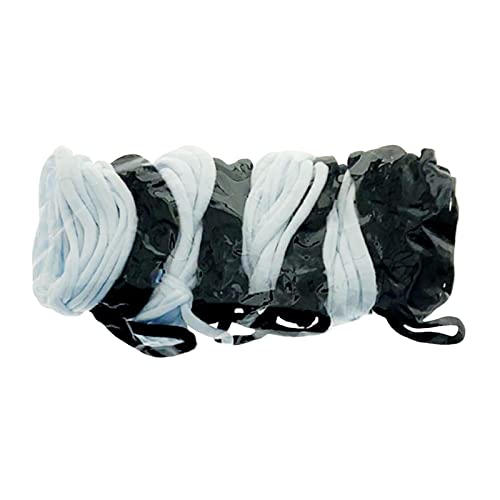Weaving Loom Loops Topflappen-Schlaufen für DIY Handwerk (Schwarz / Weiß, 192 Stück) von Tuoservo