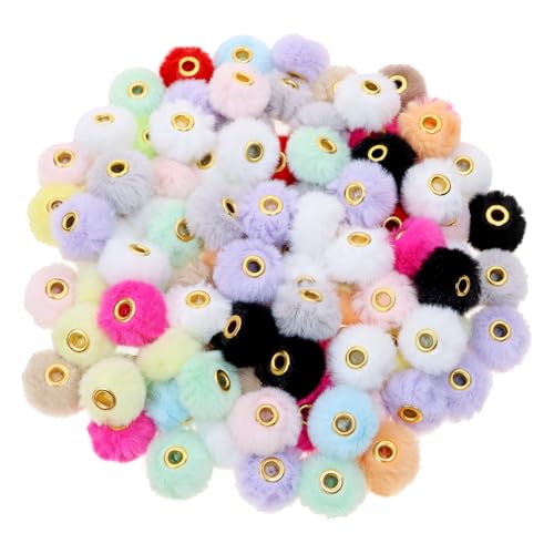 Tupalizy Flauschige Kunstfell-Pompons, weich, flauschig, Abstandshalter für Armbänder, Schmuckherstellung, Schlüsselanhänger, Stifte, Ohrringe, Girlande, Stirnband, Bastelprojekte, Geschenke, Zubehör Tupalizy Flauschige Kunstfell-Pompons, weich, flauschig, Abstandshalter für Armbänder, Schmuckherstellung, Schlüsselanhänger, Stifte, Ohrringe, Girlande, Stirnband, Bastelprojekte, Geschenke, Zubehör von Tupalizy