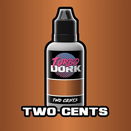 Turbo Dork TDK5037 - Two Cents Metallic Acrylfarbe 20ml Flasche Turbo Dork TDK5037 - Two Cents Metallic Acrylfarbe 20ml Flasche von Turbo Dork