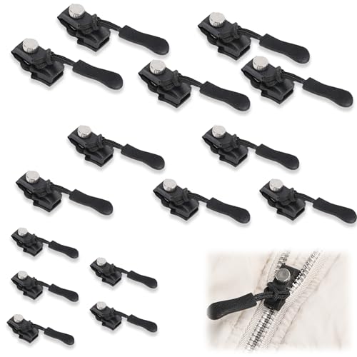 Reißverschluss Zipper Reißverschluss Reparatur Set, 15 Stück Ersatzteile Reißverschluss Zipper, Universell Anwendbar, Reisverschluss Fix Kit für Geldbörse, Kleider, Jeans, Koffer, Gepäck. Reißverschluss Zipper Reißverschluss Reparatur Set, 15 Stück Ersatzteile Reißverschluss Zipper, Universell Anwendbar, Reisverschluss Fix Kit für Geldbörse, Kleider, Jeans, Koffer, Gepäck. von TuseRxln