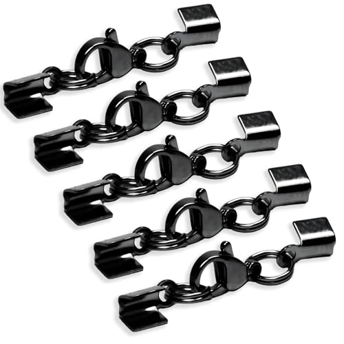 TuseRxln Armband Verschlüsse Kettenverschluss Verschluss, 5 Stück Karabinerverschluss aus Kupfer, Armband Verschluss Für Ketten, Verschluss Armband, für Halsketten Armband DIY Schmuckherstellung. von TuseRxln