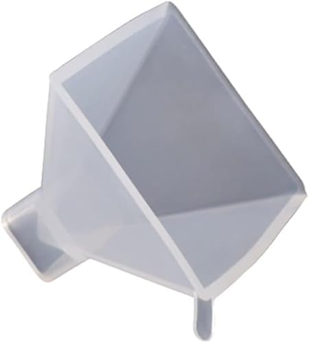 Weiße Pyramiden-Schmuckgussform, Silikon-Pyramidenformen, Kerzenform, Schmuck, Harz, Gießformen, Schmuckgusszubehör Weiße Pyramiden-Schmuckgussform, Silikon-Pyramidenformen, Kerzenform, Schmuck, Harz, Gießformen, Schmuckgusszubehör von Tustao