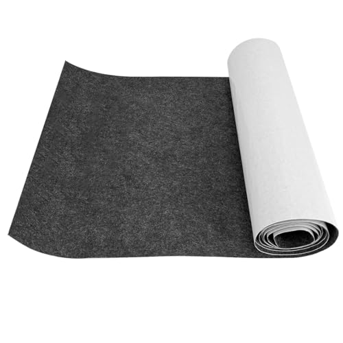 Tutamaz Filz Selbstklebend 1mm, 40x220cm Selbstklebend Filzstoff Meterware, Selbstklebendes Filzmatte Selbstklebender Filz 1mm für Weihnachtsbasteleien Stühle Möbel Bodenschutz, Grau Tutamaz Filz Selbstklebend 1mm, 40x220cm Selbstklebend Filzstoff Meterware, Selbstklebendes Filzmatte Selbstklebender Filz 1mm für Weihnachtsbasteleien Stühle Möbel Bodenschutz, Grau von Tutamaz