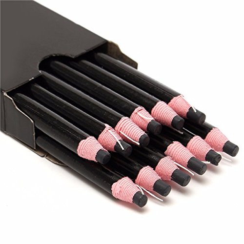 TuToy 12 Stück Marker Peel Off Chinagraph Fett Wachs Bleistift Für Metall Glas Stoff Schwarz TuToy 12 Stück Marker Peel Off Chinagraph Fett Wachs Bleistift Für Metall Glas Stoff Schwarz von TuToy