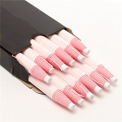 TuToy 12 Stück Marker Peel Off Chinagraph Fett Wachs Bleistift Für Metall Glas Stoff -White TuToy 12 Stück Marker Peel Off Chinagraph Fett Wachs Bleistift Für Metall Glas Stoff -White von TuToy