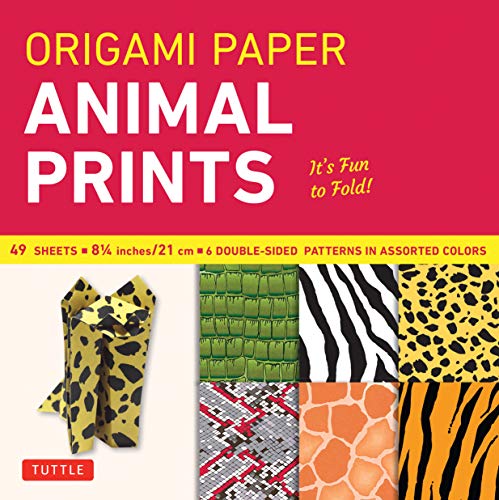 Origami Paper Animal Prints Origami Paper Animal Prints von Tuttle Publishing