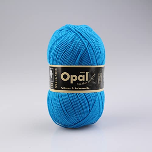 Opal Sockengarn - Uni 4fach 5183 türkis von Tutto-Opal