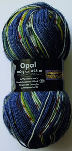 Tutto-Opal TUTTO OPAL SOCKEN- und PULLOVERWOLLE, 150 Singender Dampfer in Ultramarin III von Tutto-Opal