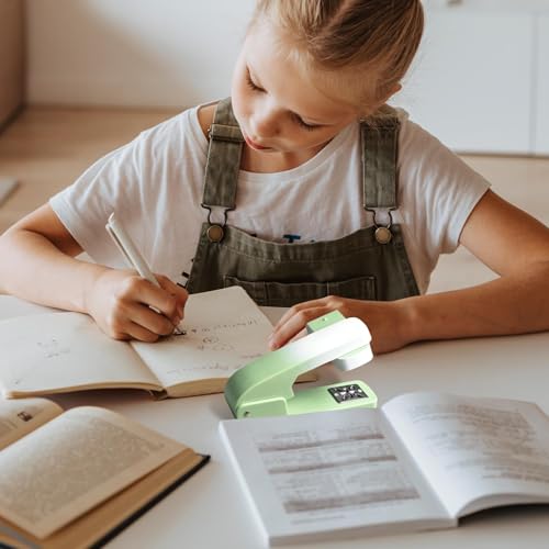 Tuxuseo Bürohefter - Robuster Schwenkarm-Hefter Für Lehrer,Rutschfeste Ergonomische Schreibtischaccessoires Für Schule Und Zuhause Tuxuseo Bürohefter - Robuster Schwenkarm-Hefter Für Lehrer,Rutschfeste Ergonomische Schreibtischaccessoires Für Schule Und Zuhause von Tuxuseo