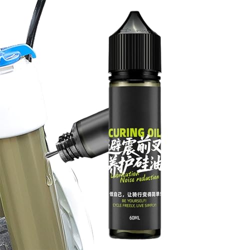 Tuxuseo Fahrradöl, Federungsdämpfer Öl, 60ml Schmiermittel für Motorrad Trimmer Nähmaschine Anhänger Mountainbike Fahrrad Garage Wartung Tuxuseo Fahrradöl, Federungsdämpfer Öl, 60ml Schmiermittel für Motorrad Trimmer Nähmaschine Anhänger Mountainbike Fahrrad Garage Wartung von Tuxuseo